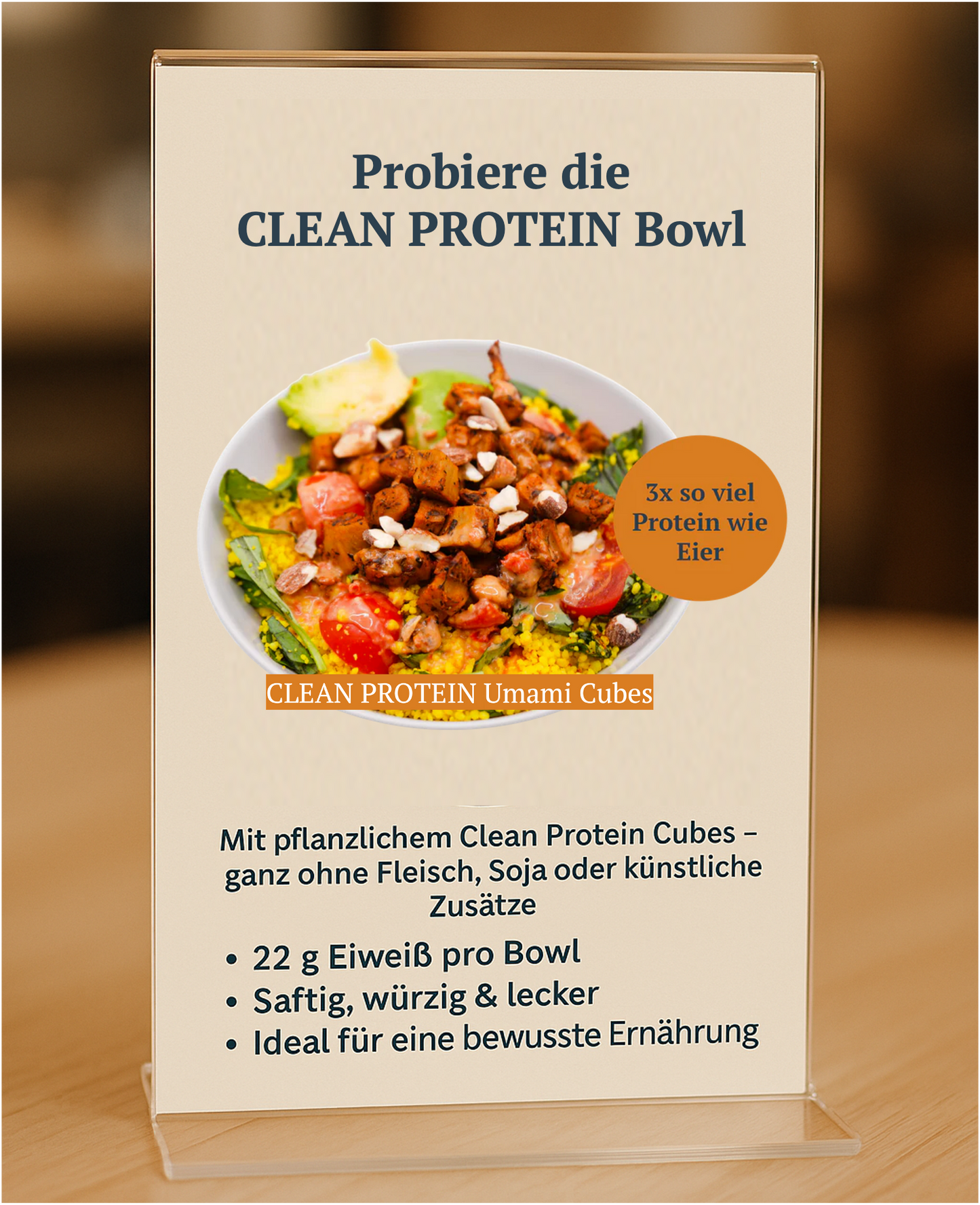 CLEAN PROTEIN Umami Cubes I Aktion Erstbestellung